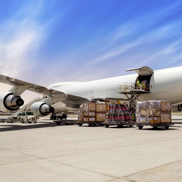 Air freight forwarding and time-critical cargo transport